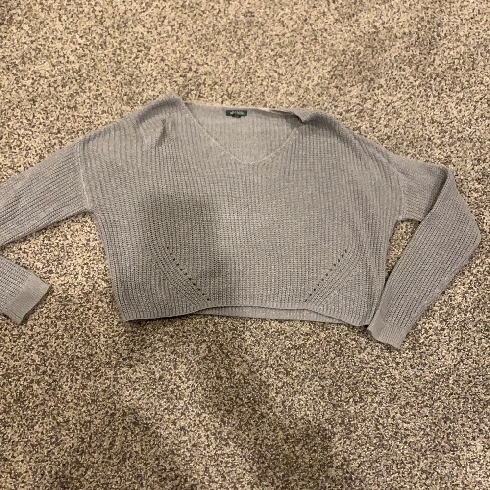 Cropped sweater